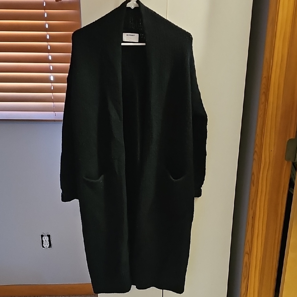 Cozy Black Cardigan by Old Navy